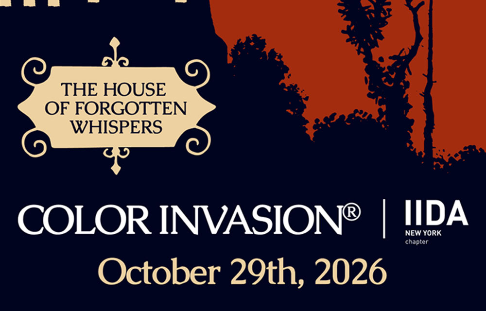 IIDA NY debuts 24th annual  Color Invasion 2026 October 29th